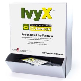 Ivy X Post-Contact Poison Oak & Ivy Cleanser, Wallmount Dispenser Box, 50 per box