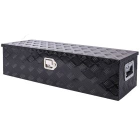 39inch Aluminum tool box,heavy duty truck bed tool box,outdoor trailer pickup storage tool box,RV storage organizer,underbody box w/lock keys