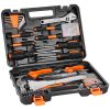 Tool Kit, 216 Piece General Household Hand Tool Set, Home Repairing Tool Kit with Portable Tool Storage Case, High-Quality Steel, for Home Maintenance