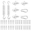 8 Piece Sunshade Sail Accessory Set Stainless Steel