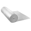 Double Reflective Insulation Roll, Woven Fabric Radiant Barrier, 6.5 Mil 48 in x 250 ft, Aluminum Foil PE Woven Cloth Heat Reflective Shield