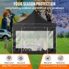 Pop Up Canopy Tent, 10 x 10 FT, Outdoor Patio Gazebo Tent with Removable Sidewalls and Wheeled Bag