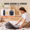 Portable Baby Bassinet, On-The-Go Baby Dome with Canopy & Developmental Toys, Quick-Folding Travel Crib