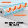 Double Reflective Insulation Roll, Foam Core Radiant Barrier, 3.2 mm 48 in x 25 ft, Double-Sided Aluminum Foil EPE Foam Heat Reflective Shield