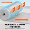 Double Reflective Insulation Roll, Foam Core Radiant Barrier, 3.2 mm 24 in x 25 ft, Double-Sided Aluminum Foil EPE Foam Heat Reflective Shield