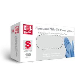 Gloves, Nitrile - 100 per box (size: small)