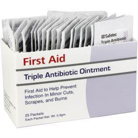 Triple Antibiotic .9gm. Pouch (Quantity: 25/Box)