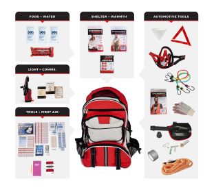 Emergency Auto Kit (Option: Essentials)