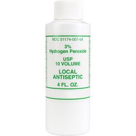Hydrogen Peroxide 3% (Volume: 4 oz.)