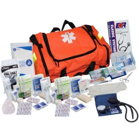 151 Piece First Responder Kit (Color: Orange)
