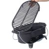 Portable Cast Iron BBQ Grill with Grate for Outdoor