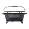 Portable Cast Iron BBQ Grill with Grate for Outdoor