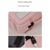 Women's Large Capacity Backpack with USB Charger and Shoe Pocket, Flight-Approved for Easy Travel.