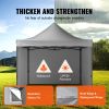 10x10 FT Pop up Canopy with Removable Sidewalls, Instant Canopies Portable Gazebo & Wheeled Bag, UV Resistant Waterproof